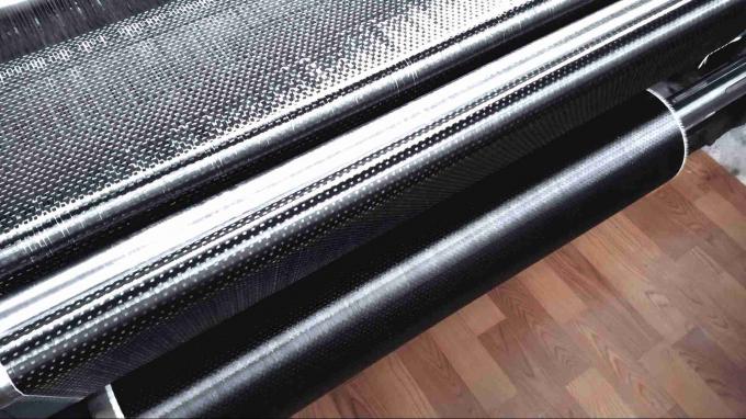Carbon Fiber Uniโดยตรงional Fabric applied in structural reinforcement project