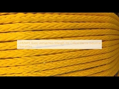 UHMWPE Rope Unmatched Strength For Critical Marine Industrial Operations