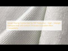 Woven Roving Combo Mat for FRP Production - High - Strength Fiberglass Mat with Uniform Thickness & Excellent Resin Compatibility